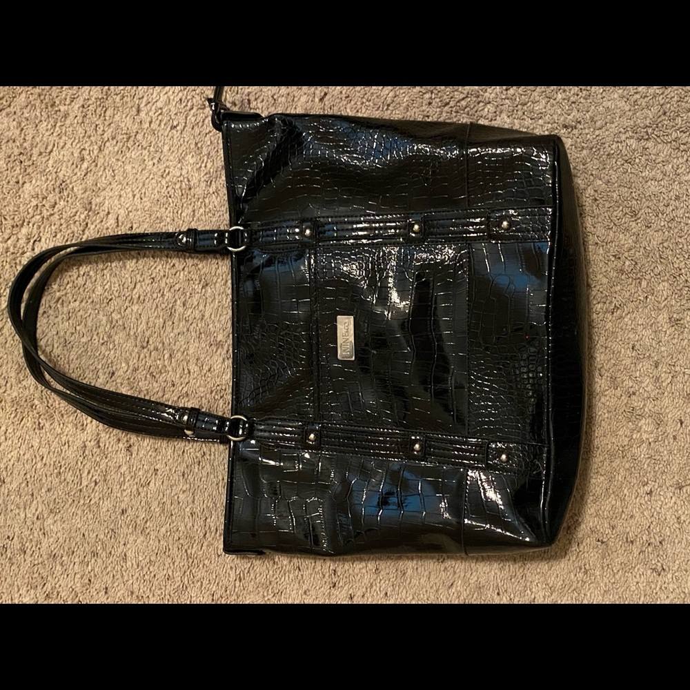 NINE & CO BLACK TOTE/BAG